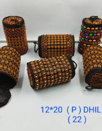 12x20 PLASTIC BEADS DHOL PURSE